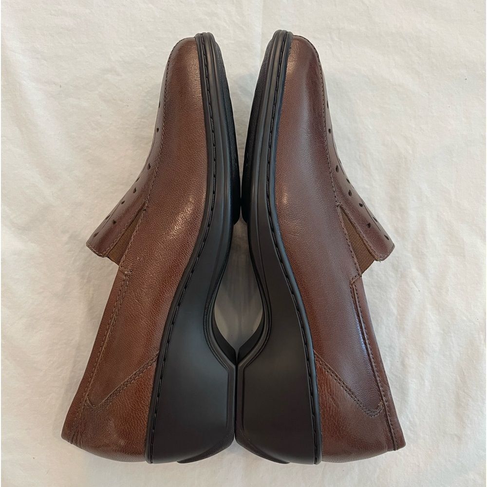 NWOT Aravon by‎ New Balance Kiley Premium Leather Slip-On Loafer Brown Size 7 - Picture 5 of 13